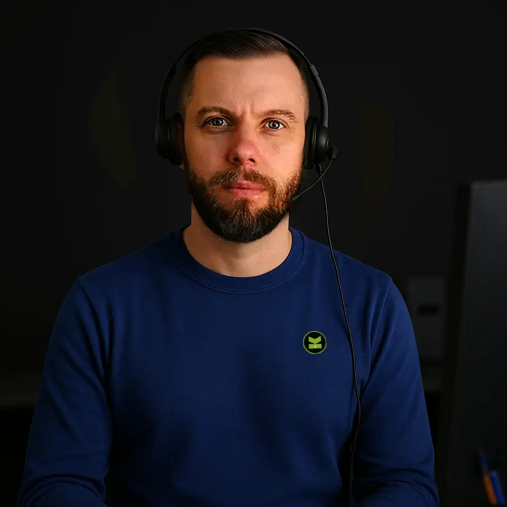 Micke som är ansvarig för försäljning